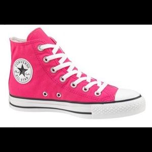 Pink High Top Converse TRADE